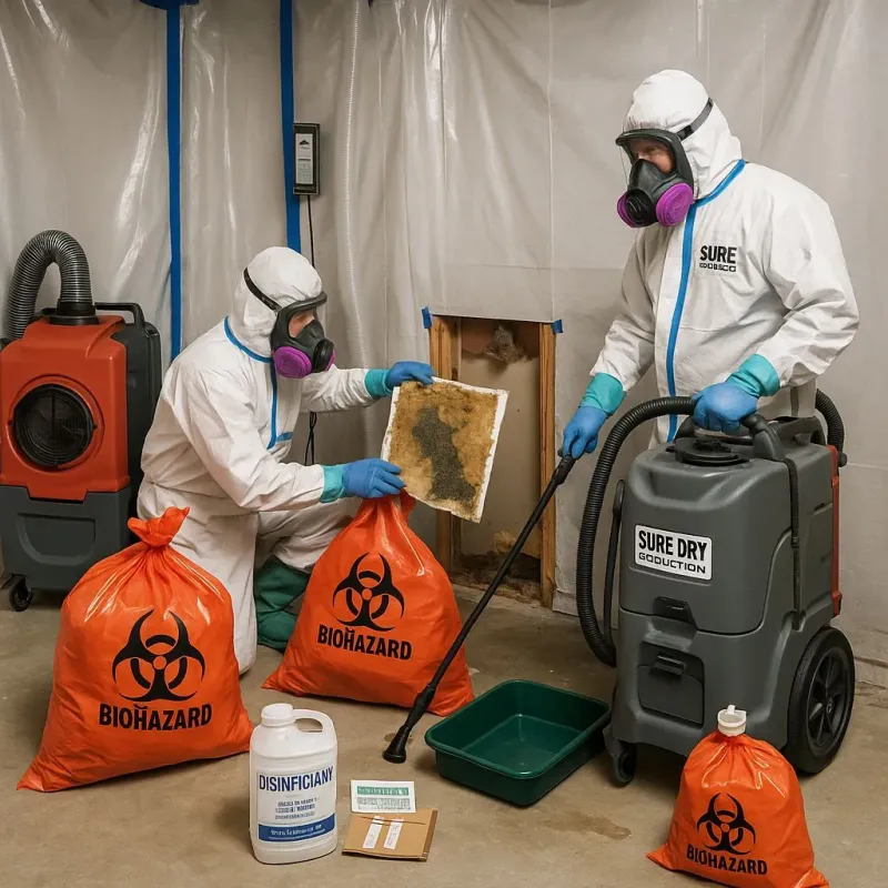 Contaminated Water Handling Protocols process in Menlo Park, CA